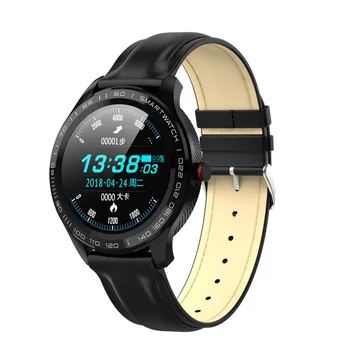 Fitness tracker Mode L 9 Bluetooth smart ur Touch skærm, EKG, blodtryk overvågning Smartwatch Telefon puls ur