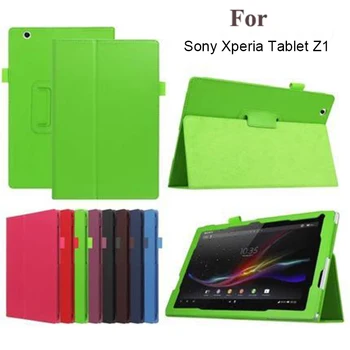 Flip Flio Tilfældet for Sony Xperia Z Z1 10.1 Beskyttende skal Funda Tilfælde Cover Til Sony Xperia Z Z1 10 Tablet Tilfælde PU Læder Cover