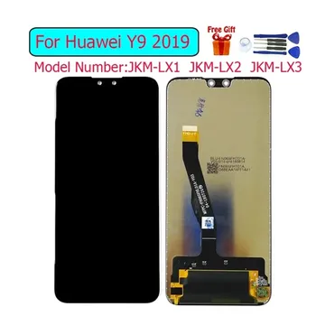 For huawei Y9 2019 JKM-LX1 JKM-LX2-Skærm Lcd-Skærmen Erstatning For huawei Nyde 9 Plus Digitizer Assembly Touch-Panel Modul