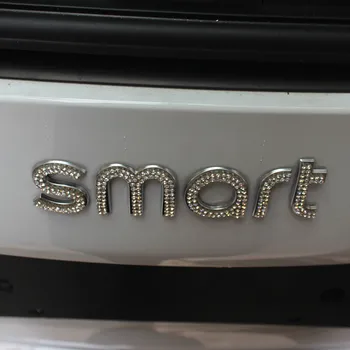 For Mercedes smart 453 fortwo forfour bil styling bil mærkat Bling skinnende auto hale krop indsætte decal film dekoration tilbehør
