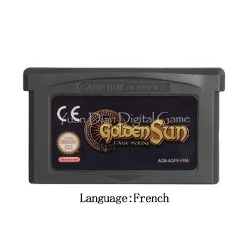 For Nintendo GBA Video Spil Patron Konsol-Kort Golden Sun Tabte Alder franske Sprog EU Version