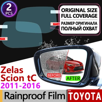 For Scion tC Toyota Zelas 2011 2012 2013 2016 AT20 Anti Tåge Film bakspejlet Regntæt Anti-Fog Film Tilbehør