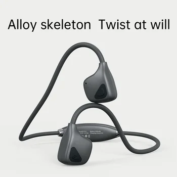 For Xiaomi Huawei, Sony Wireless Bluetooth Headset Sport HD Stereo Støj Annullering hovedtelefoner Bone Conduction Hovedtelefon med Mikrofon