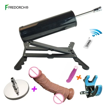 Fredorch Sex Maskine Vibrator Kærlighed Maskine med 24.5*5cm Realistisk Dildo bløde dildoer , sugekop G-spot sexlegetøj til kvinde