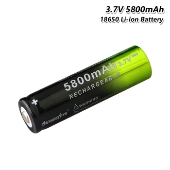 Genopladelige batterier i Høj kvalitet 18650 batteri 3,7 V 5800mAh For elektroniske cigaret li-ion høj udledning stor nuværende