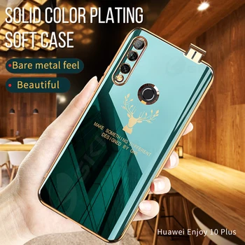 GKK Sagen For Huawei S Smart Z Y9 Prime 2019 Ære 9X Tilfældet Med fingeraftryk Luksus Plating Beskyttende Cover Til Huawei Honor 9X