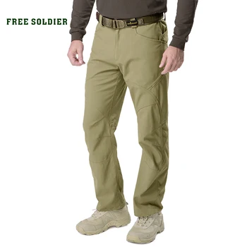 GRATIS SOLDAT udendørs sport, camping taktisk militær bukser bunden - resistants bukser med mange lommer til mænd