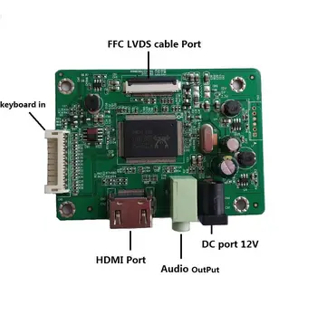 HDMI LCD LED EDP mini-Controller board driver display for B140RTN03.0 1600X900-panel skærm