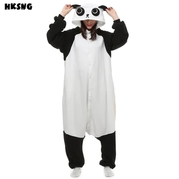 HKSNG Tegnefilm Kungfu Panda Pyjamas Footie Onesies Dyr Kigu Cosplay Halloween Jul Nattøj Kostume Til Voksne Salg K