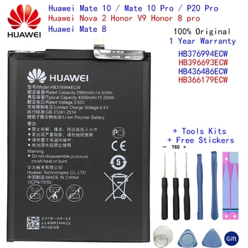Huawei Originale Batteri HB396693ECW HB436486ECW HB366179ECW HB376994ECW For Huawei P20 Pro Nova 2 ære V9 8 Pro Mate 8 10 Pro