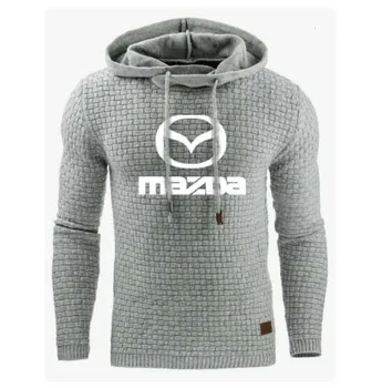 Hættetrøjer Mænd Mazda Bil Logo Print Sweatshirt Foråret Efteråret Mænd Hættetrøjer Sportstøj hip hop harajuku Casual Hoody træningsdragt