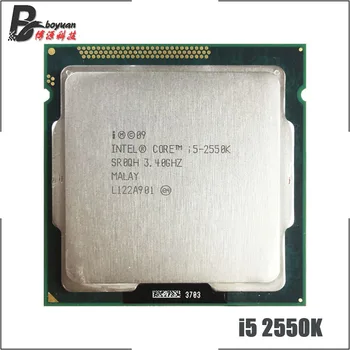 Intel Core i5-2550K i5-2550K til 3,4 GHz Quad-Core CPU Processor 6M 95W LGA 1155
