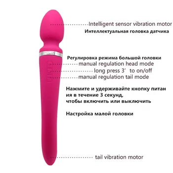 Intelligent Vibrator til Kvinden Genopladelige AV Wand Dildo Vibrator Magic Wand Massager Sex Legetøj til Kvinder Erotiske Legetøj Sex Produkt