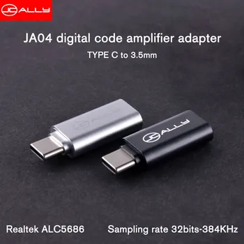 JCALLY JA04 HIFI Earphoen Standard Digital Audio Adaptar ALC5686 lyd bærbare HIFI afkodning seriel DAC chip til din Android-Telefon