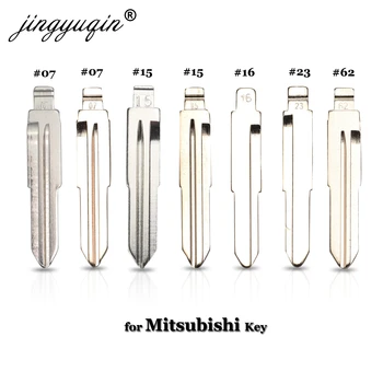 Jingyuqin 15X #07 #15 #16 #23 #62 KD /Original Flip Fjernbetjeningen Blank for Mitsubishi ASX GRANDIS Outlander LANCER-EX MIT11R Blade
