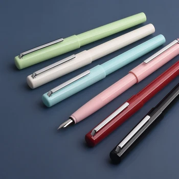 KACO Fountain Pen Sæt med Blæk Patron Rocker Blotter EF Nib 0.38 mm Antibakteriel Grid Premium Plast Penne, Tilbage Til Skole