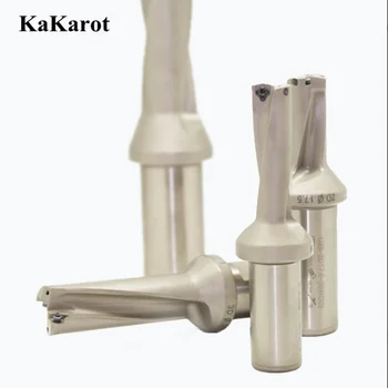 KaKarot WC-Serien Boret Bider metalbor Bider Inser Boremaskine 13 mm-50 mm-Dybde i 2D 3D 4D 5D Vendbare U Bore Maskiner,Drejebænke,CNC -