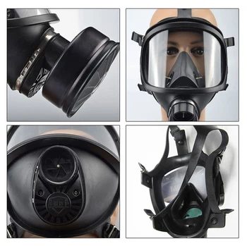 Reparation mulig Parcel Flygtig Kemiske respirator gas mask selvansugende full face-maske-kemiske,  biologiske og radioaktiv forurening klassiske gasmasker - rabat \  www.jl-energy.dk