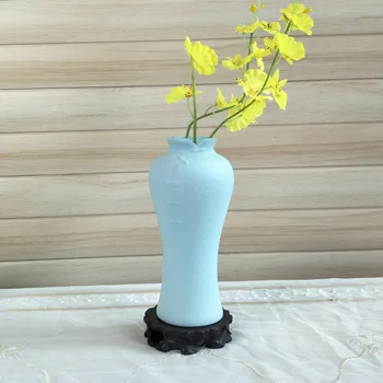 Kinesiske Blomst Bruser Vase Keramiske Traditionelle Bryllup Stil Vaser Hjem Dekorative Chipao Porcelæn Urtepotte Klassiske Urtepotteskjuler