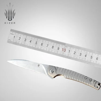 Kizer jagt kniv KI3457A1/A2/A3 Splinter overlevelse kniv kugleleje kniv høj kvalitet udendørs camping kniv edc håndværktøj
