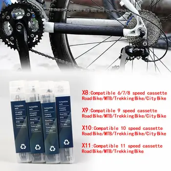 KMC X8 X9 X10 X11 Cykel Kæde 118L 11 Speed Cykel Kæde Med Oprindelige boksen Magiske Knap for Mountain/Vej Cykel Dele til Cykler