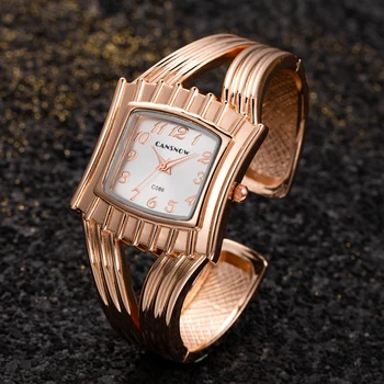Kvinders Se Top Mærke Luksus Armbånd Analog Quartz Kvindelige Armbåndsur dameur Kvinder Mode Kjole Reloj Mujer Guld Ur