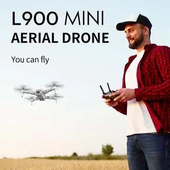 L900 Pro Professionel Droner Med GPS Og Kamera HD 4K 1080p Quadcopter FPV Fotografering WiFi Helikopter Sammenklappelig Børsteløs Dron