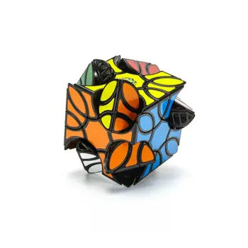 Lanlan Solsikke Magic Cube Twist Hastighed mærkat Cubo Magico Puslespil Pædagogisk Legetøj Til Børn Uregelmæssige Kronblad Professionel