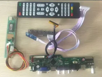 Latumab Nyt Kit til N140BGE-L41 TV+HDMI+VGA+USB-LCD-LED-skærm-Controller Driver Board Gratis fragt