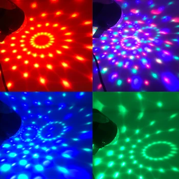 Menda City Kom op kedelig Led disco lys scenelys dj disco kugle lyd aktiveres laser projektor effekt  lampe, lys, musik, julefrokost - rabat \ www.jl-energy.dk