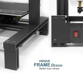 LK4 Pro FDM 3D-Printer Open Source 4,3 Tommer Fuld Farve Touch Skærm Full Metal Stor Størrelse Høj Præcision 3D-Drucker