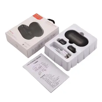 M1 Bluetooth Headsets VS Redmi Airdots Trådløse Øretelefoner 5.0 TWS Hovedtelefoner støjreducerende Mikrofon til iPhone Xiaomi Huawei, Samsung