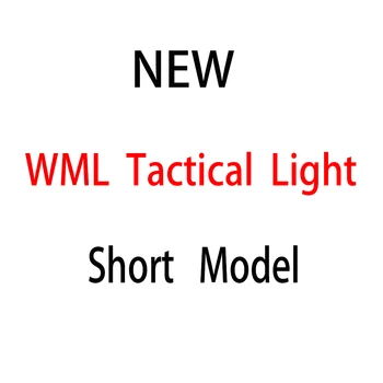 Magorui Taktiske WML-Kort Model WML Våben Lys Lommelygte Med 20mm Picatinny Skinne Montere