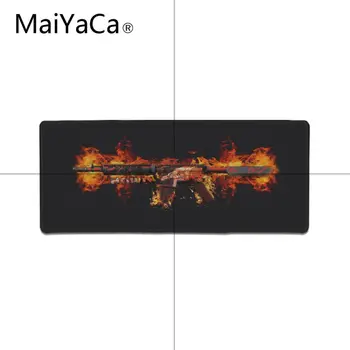 MaiYaCa Non-Slip PC våbendele Csgo musemåtte gamer spiller mats Stor Gaming musemåtte Lockedge musemåtten Tastatur Pad