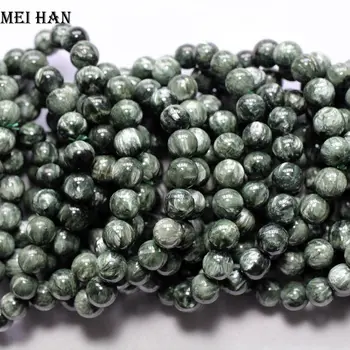 Meihan Gratis fragt (1bracelet/sæt) 9.8-10.8 mm+ naturlig russiske seraphinite sten perler armbånd til smykkefremstilling desgin
