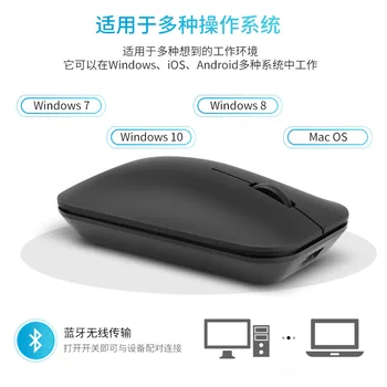 Micro-en blød mus slim 3.0/4.0/5.0 trådløs Bluetooth-mus computer perifere mus på 2,4 G wireless og Bluetooth-ekstraudstyr