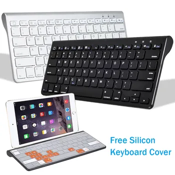 Mini Bluetooth Tastatur til iPad Smart TV Mms-Hot Keys Trådløse Tastatur til Android Tablet IOS Windows 7/8/10