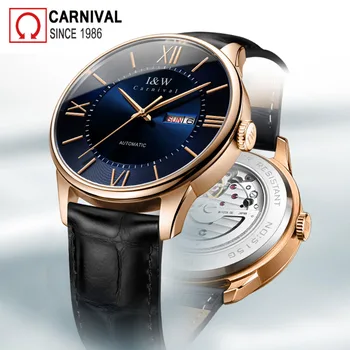 MIYOTA automatisk top mærke luksus mænd ser safir Karneval mænds mekaniske ure vandtæt Sitizen relogio masculino reloj