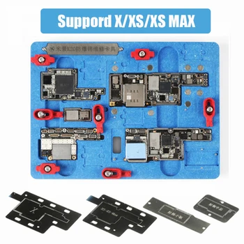 Mobiltelefon Bundkort til prøveholdere Klemme PCB Plantning Tin A11 Fjerne Sort Lim Til iPhone X XS XS ANTAL Reparation Værktøj
