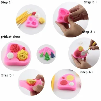 Mujiang 3D Hindbær Form Kage form for Silikone Berry Fondant Bagning Skimmel Kage Udsmykning Værktøjer Chokolade Gumpaste Forme