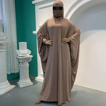 Muslimsk Bøn Tøjet Abaya Kvinder, Hijab Kjole Burka Niqab Islamisk Tøj Dubai Tyrkiet Formelle Namaz Lang Khimar Jurken Abayas