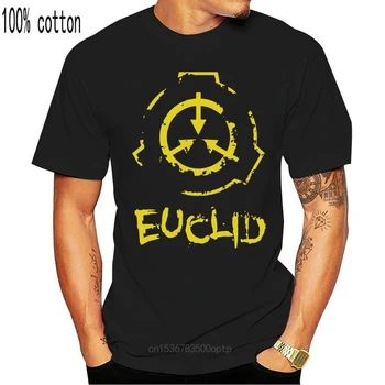 Mænd tshirt SCP Foundation Euclid Unisex T-Shirt med Printet T-Shirt t-shirts top