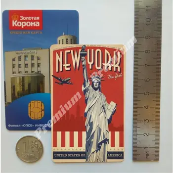 New York souvenir-magnet vintage turist-plakat