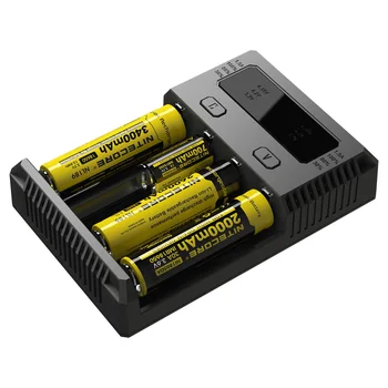 Nitecore Nye I4 Batteri Automatisk Nuværende Vælg IntelliCharger IMR Ni-MH/Ni-CD-Li-ion18650 16340 10440 AA AAA 14500 26650 18490