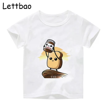 Nutella Sjovt Kids T-Shirts Overdimensionerede Children ' s t-Shirt Sommer God Kvalitet Kid T-Shirt Kids Tøj