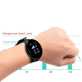 Ny Mode D18 Mænds Smart Armbånd puls, Blodtryk Overvåge Armbånd Fitness Tracker Vandtæt Smart Armbånd