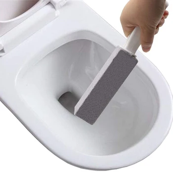 NY-Toilet Bowl Pimpsten Rengøring Sten med Håndtag til Rengøring af Hårdt Vand ringsfjerner 6 Pack