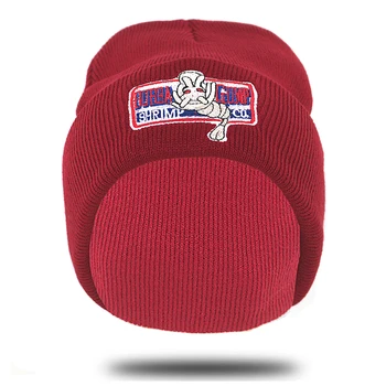 Nye BUBBA GUMP hat til Vinter Efterår broderi bomuld fleksibel strikket beanie hue mode hip hop opbevaring af huer unisex