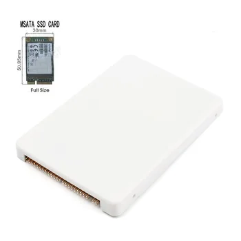 Nye ST6008C Mini SATA mSATA SSD til 44pin IDE adapter med 2,5