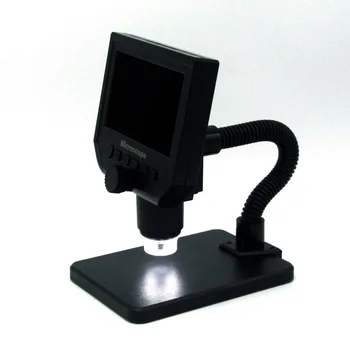 Nyeste G600 600X HD 3.6 MP 8 Lysdioder Bærbare LCD-Digital Mikroskop 4.3